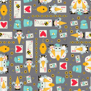 Honey Bee Gnomes Grey