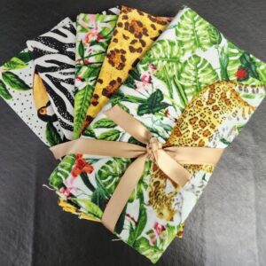 Animal Prints Fat Quarter 5 pack