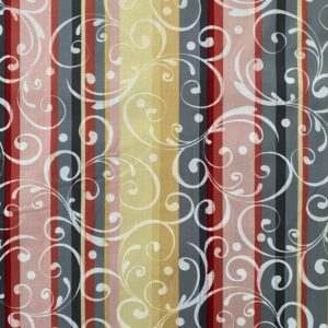 Red Rooster, Reflections, Red Stripe Border