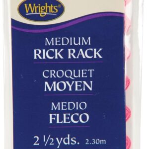 Hot Pink Rick Rack Medium