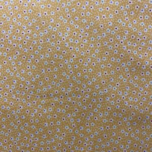 Vintage Miniature Yellow Floral