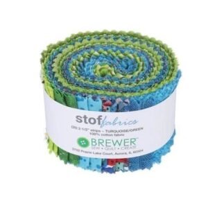 Turquoise Green Strip Roll