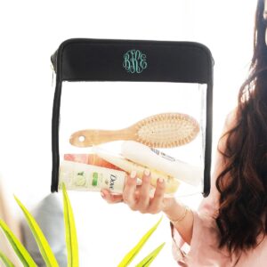 Clear Toiletry Bag, Personalized Cosmetic Bag, Customized Cosmetic Bag, Personalized Gift, Personalized Make Up Bag, Customized Make Up Bag