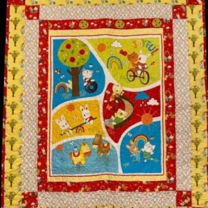 baby shower gift, baby gift Play All Day Quilt, baby gift, baby girl or boy gift, gift for baby shower