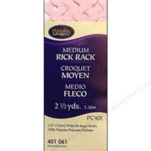 Pink Medium Rick Rack