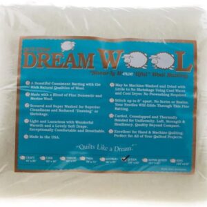 High Loft Quilt Batting Wool Quilt Batting Quilter's Dream Wool Batting Wool Quilt Batting