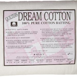 White Cotton Quilt Batting Quilters Dream Select Cotton Batting Quilt Batting Cotton Batting