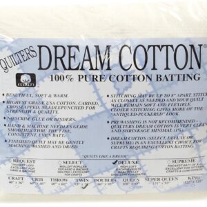 Natural Cotton Quilt Batting Quilters Dream Deluxe Cotton Batting Quilt Batting Cotton Batting Natural Batting