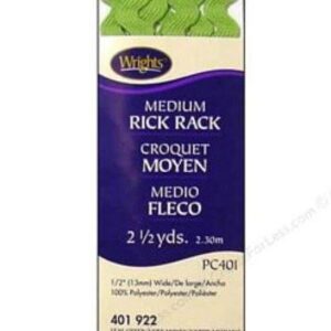 Leaf Green Medium Rick Rack