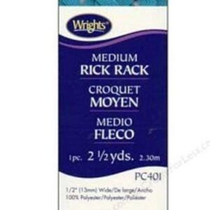 Blue Mediterranean Medium Rick Rack