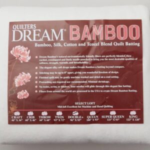 Bamboo Quilt Batting Quilter's Dream Bamboo Batting Bamboo Quilt Batting