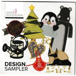 Machine Embroidery Design Sampler CD Anita Goodesign