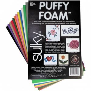 Puffy Foam Assorted Colors 2mm